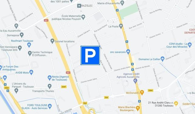 Afficher la photo en grand parking à vendre - 12.6 m2 - AUCAMVILLE - 31 - MIDI-PYRENEES - Century 21 Les Minimes