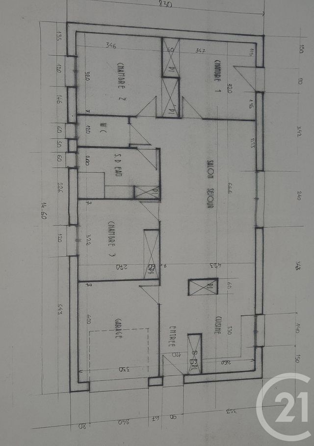 terrain à vendre - 535.0 m2 - GRISOLLES - 82 - MIDI-PYRENEES - Century 21 Les Minimes