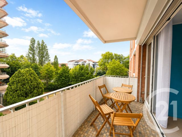Appartement T2 à vendre - 2 pièces - 52.0 m2 - TOULOUSE - 31 - MIDI-PYRENEES - Century 21 Les Minimes